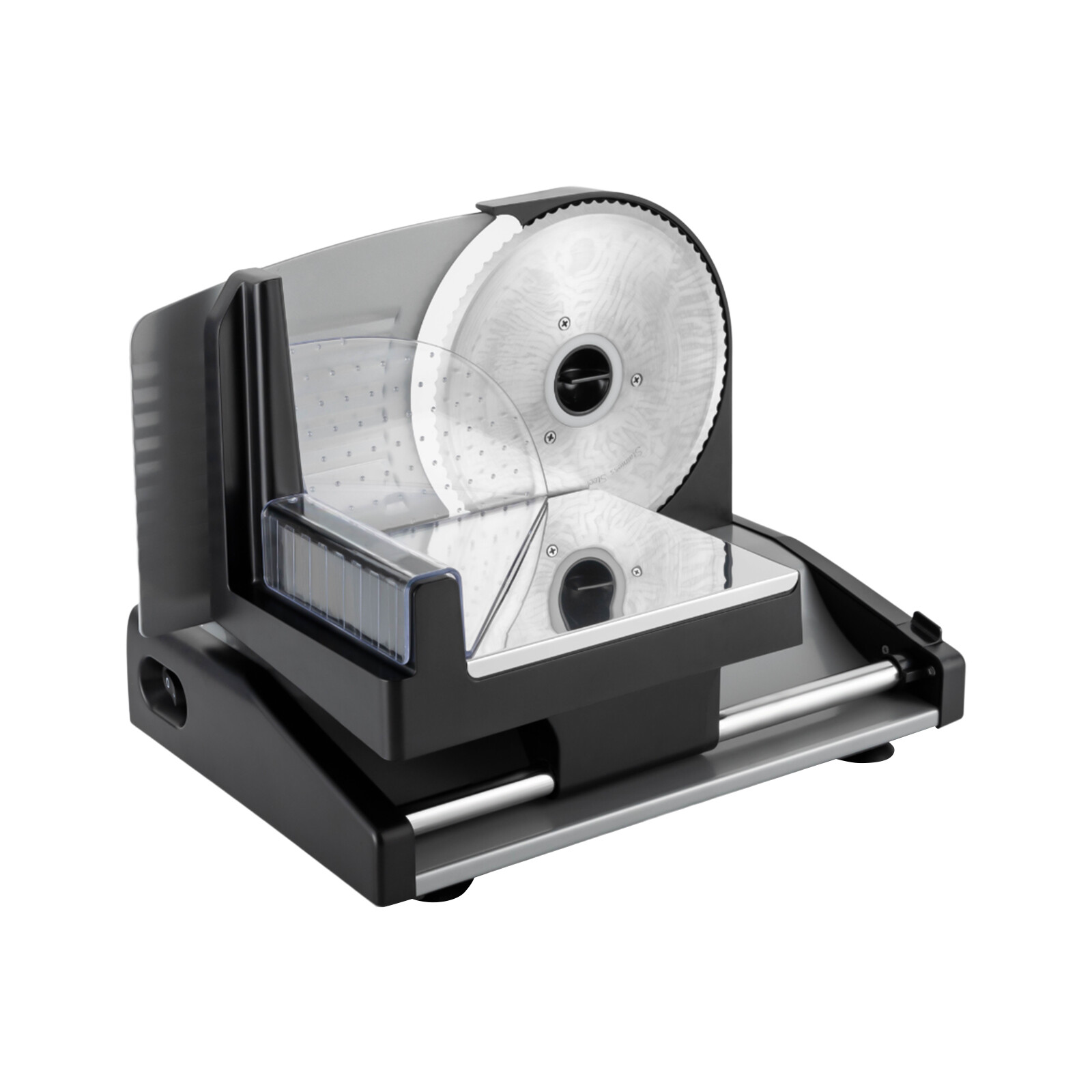 Food-grade Stainless Steel 200w Meat Slicer Bread Slicing Machine Fruit Cutter