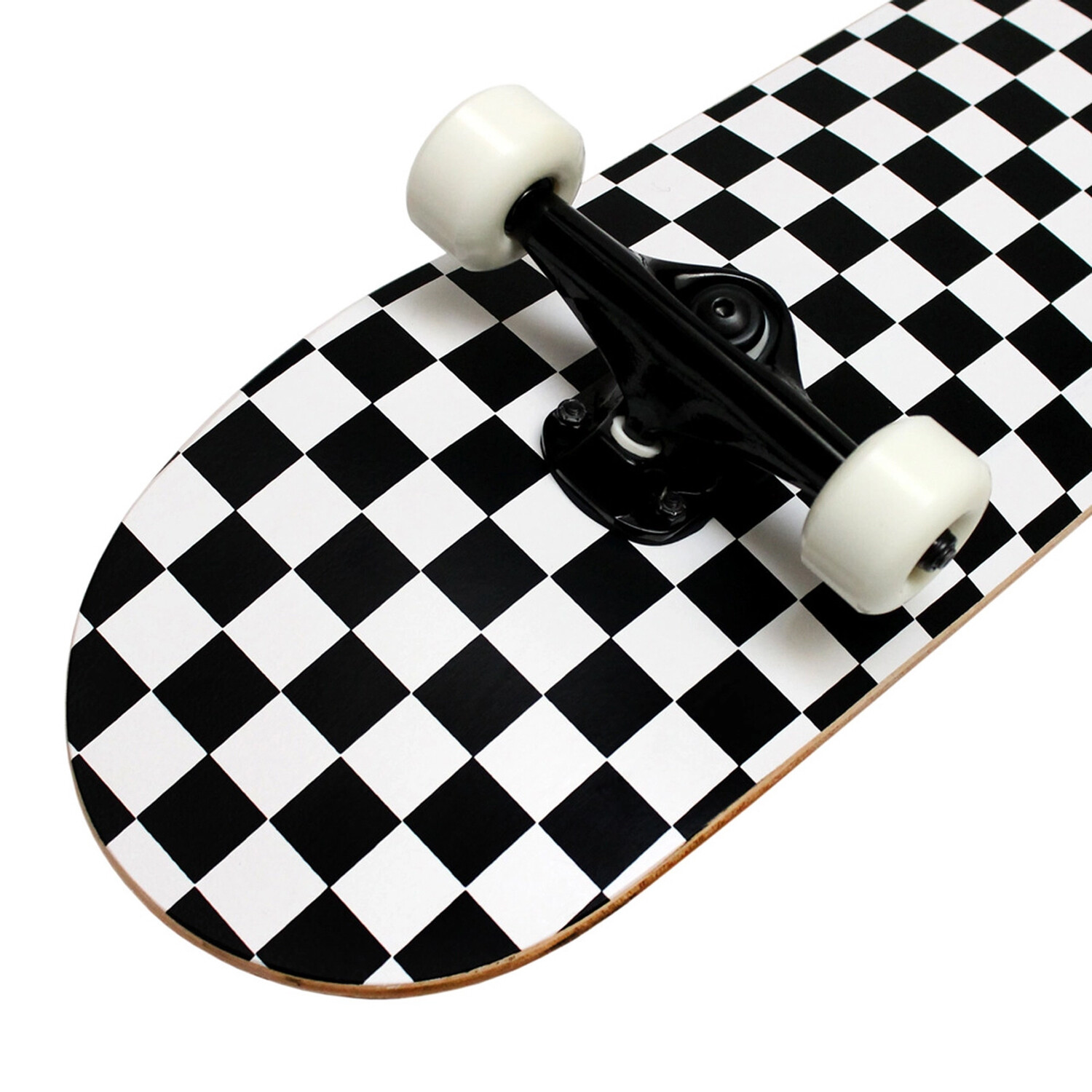 Krown KPC Skateboard Complete Black/White Checker 7.75"