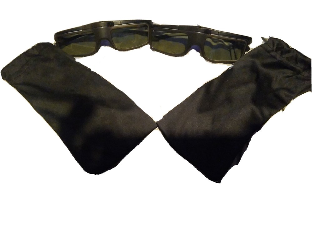 3d glasses for epson projector, 2 pairs