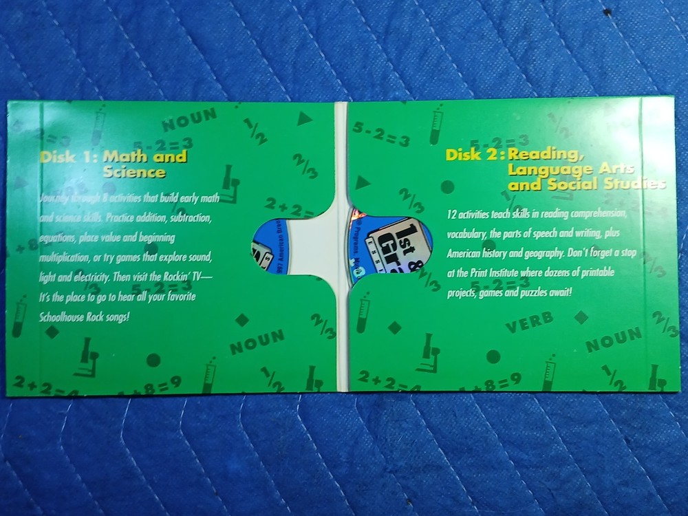 School House Rock! 1st & 2nd Grade Essentials PC/Mac Cd Rom