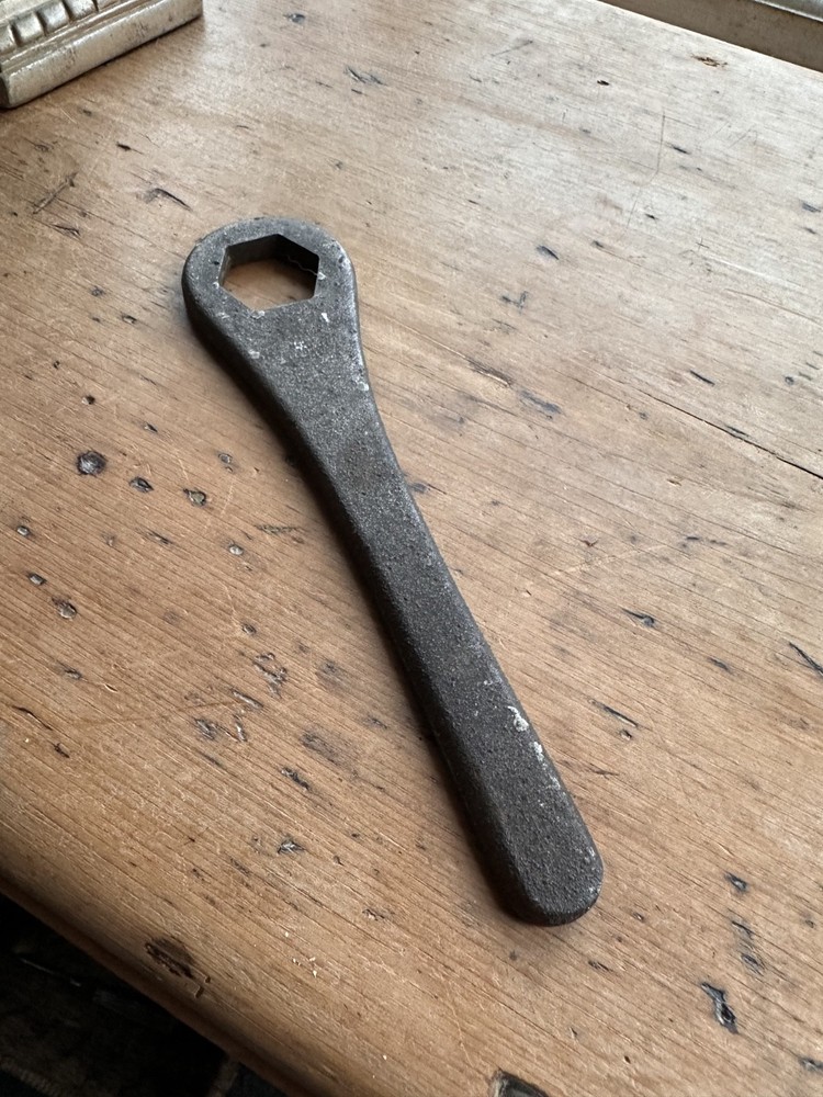 vintage old spanner wrench tool