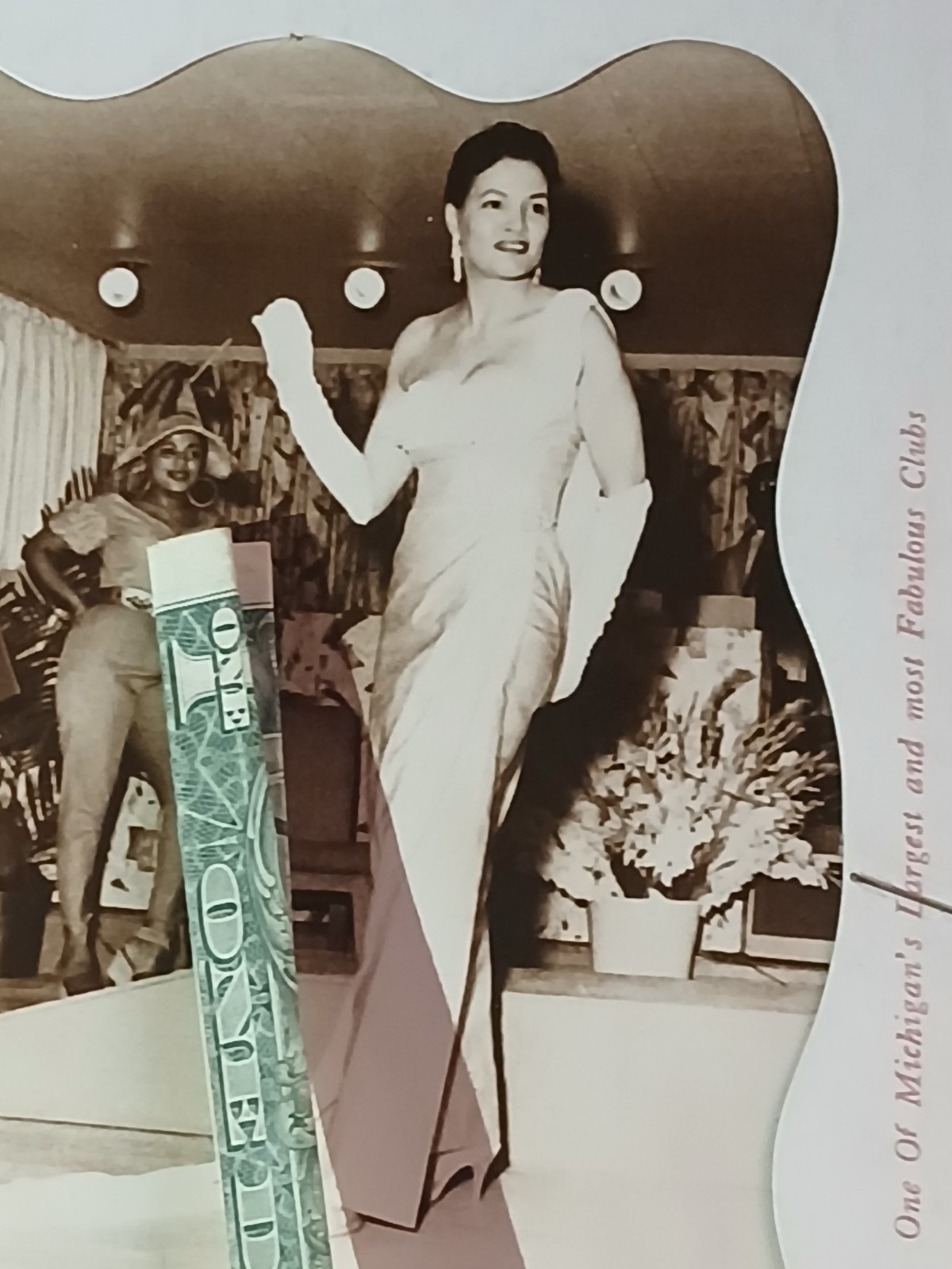 Antique African American * FLAMINGO CLUB* IDLEWILD MICHIGAN