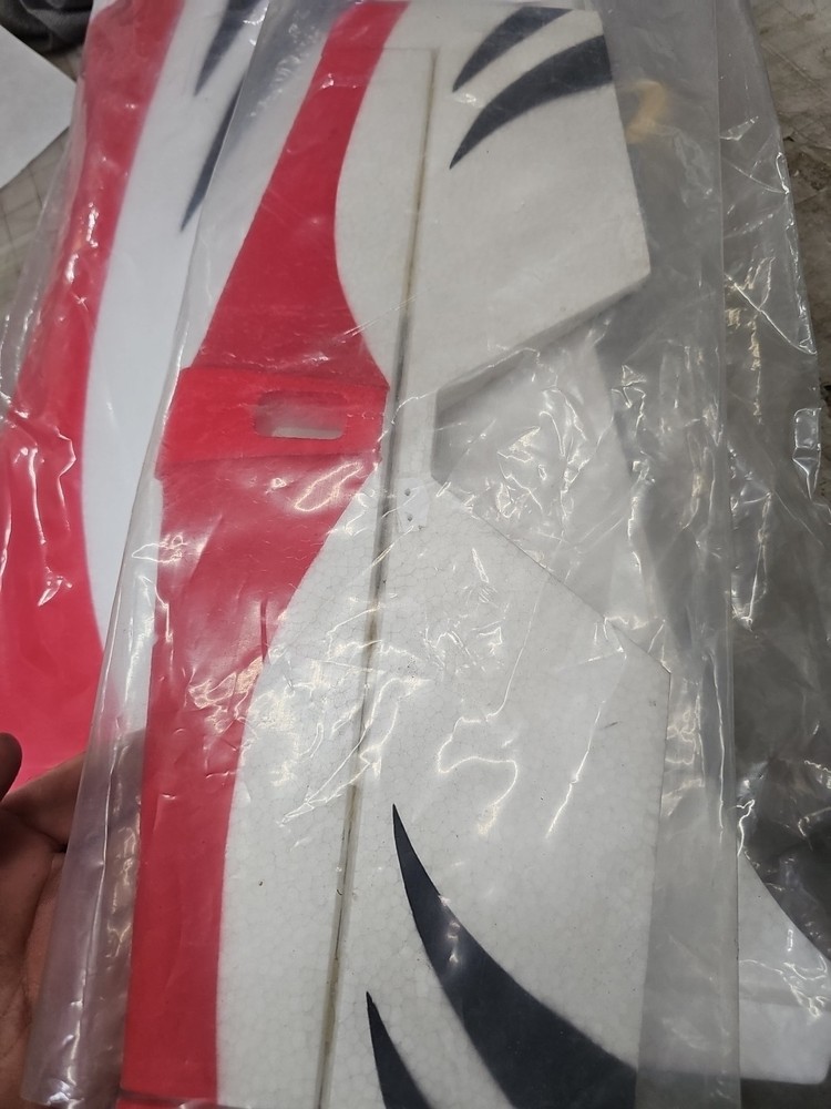 Dynam Sukhoi SU-26M V2 Red Wing Set With Free Elevator