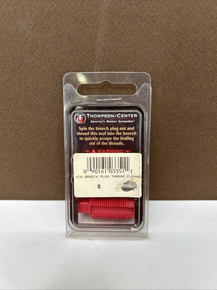 Thompson Center Breech Thread Cleaner #7499 - Made In USA Muzzleloader