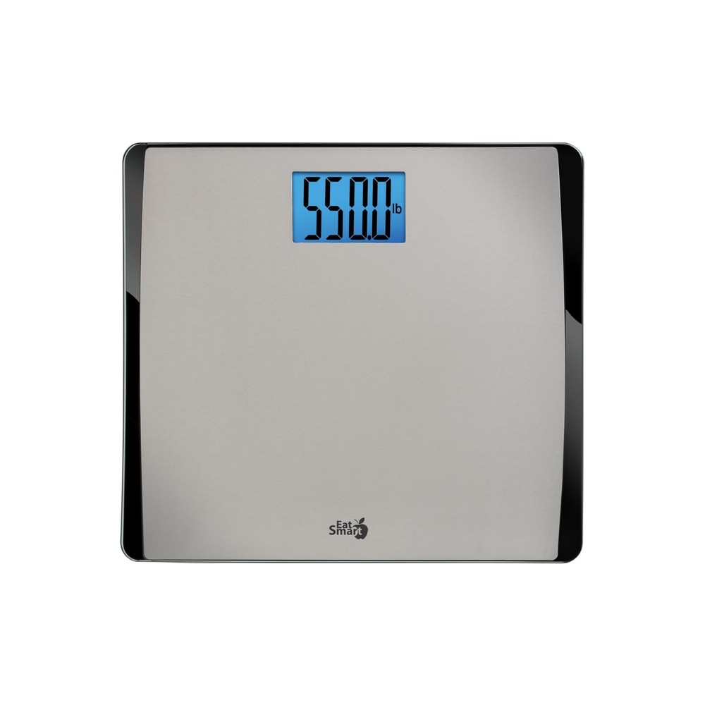 Eat Smart Precision 550 Pound Extra-High Capacity Digital Bathroom Scale, Ext...
