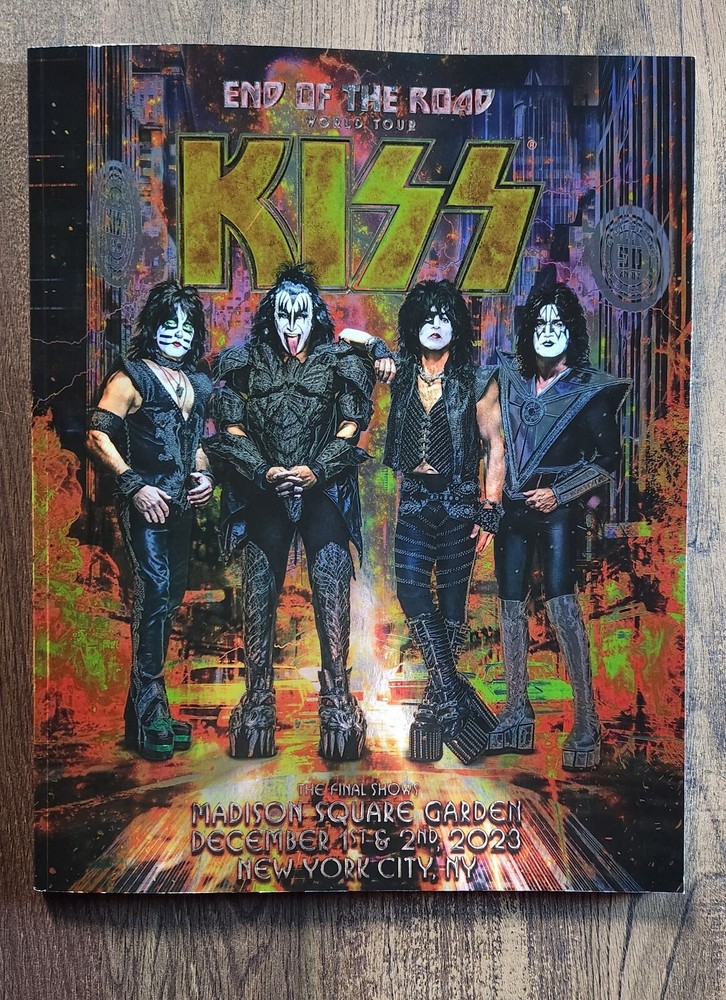 KISS 2023 TOUR PROGRAM – Madison Square Garden NYC Exclusive – The Final Shows