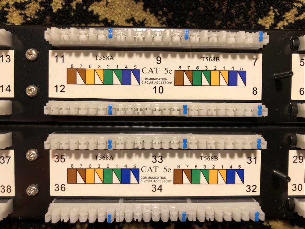 SPRINT (SP-PP-C5E48-HD) 48-Port CAT 5e PATCH PANEL ITEM CODE: 4420207500