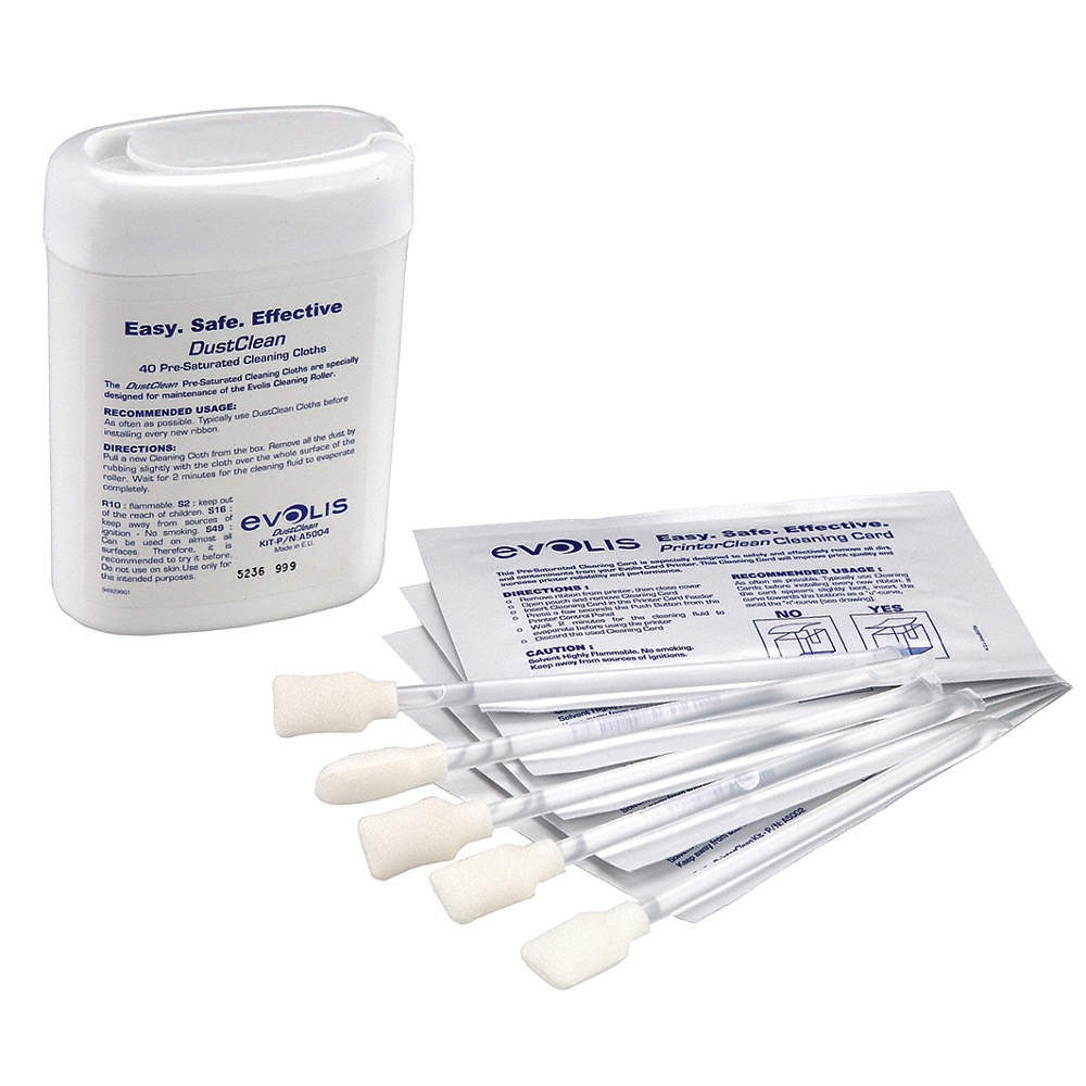 EVOLIS ACL001 Cleaning Kit,Printer 36J117