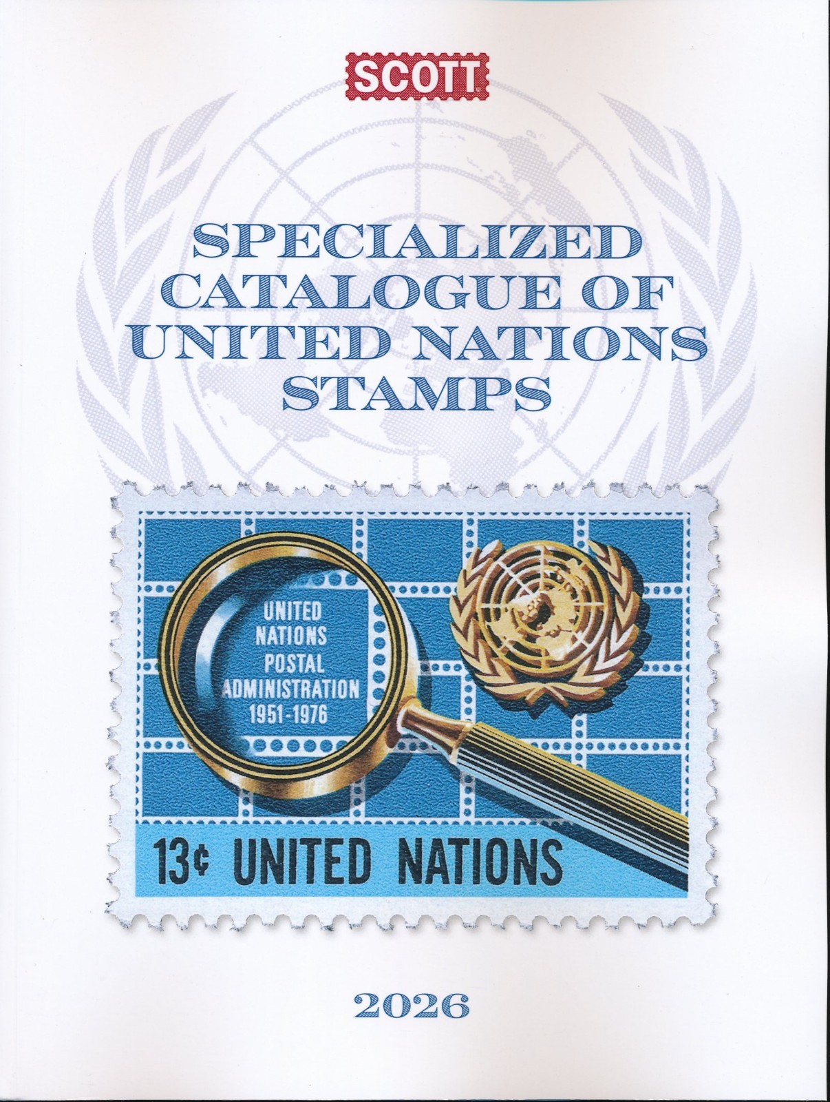 Scott SPECIALIZED Catalog 2026 UNITED NATIONS STAMPS & COVERS - Reference Book