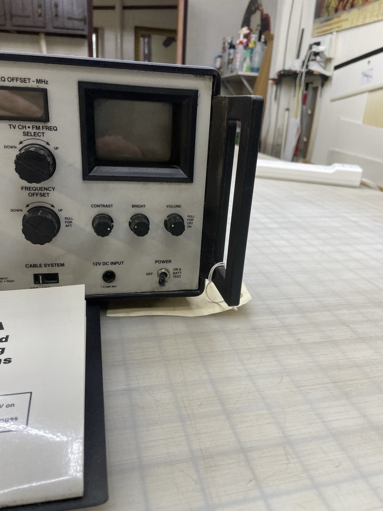 Sencore TV-RF Signal Analyzer Model FS74 A Not Tested