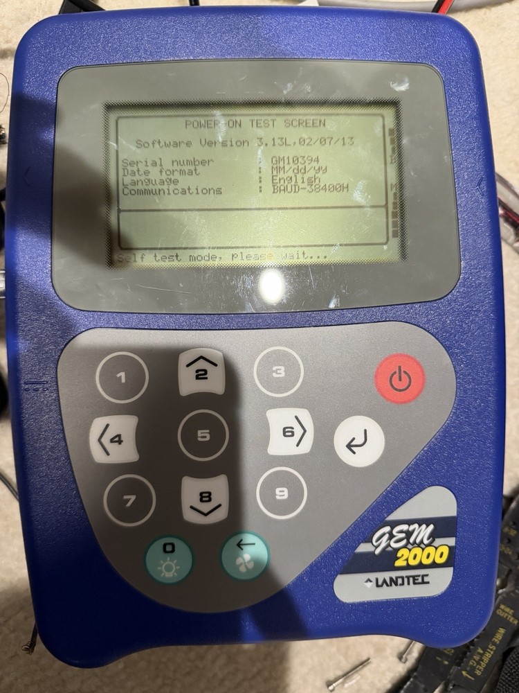 CES-LANDTEC GEM2000 Methane Detector WITH CASE | FULLY TESTED | MSRP $2900 |