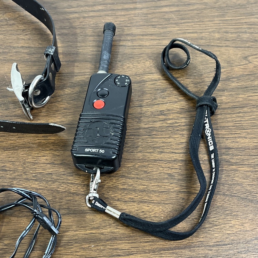 TRI-TONICS Sport 50 Dog Training System COLLAR ⚠️UNTESTED - LIKELY NEEDS BATTERY