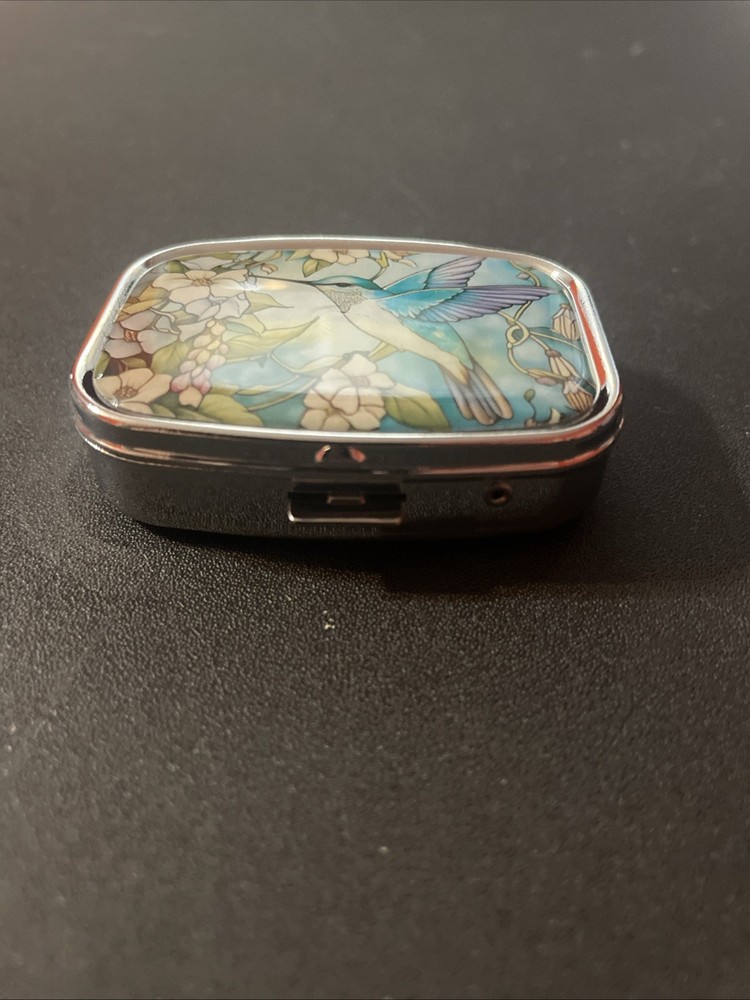 Humming Bird Trinket Or Pill Box