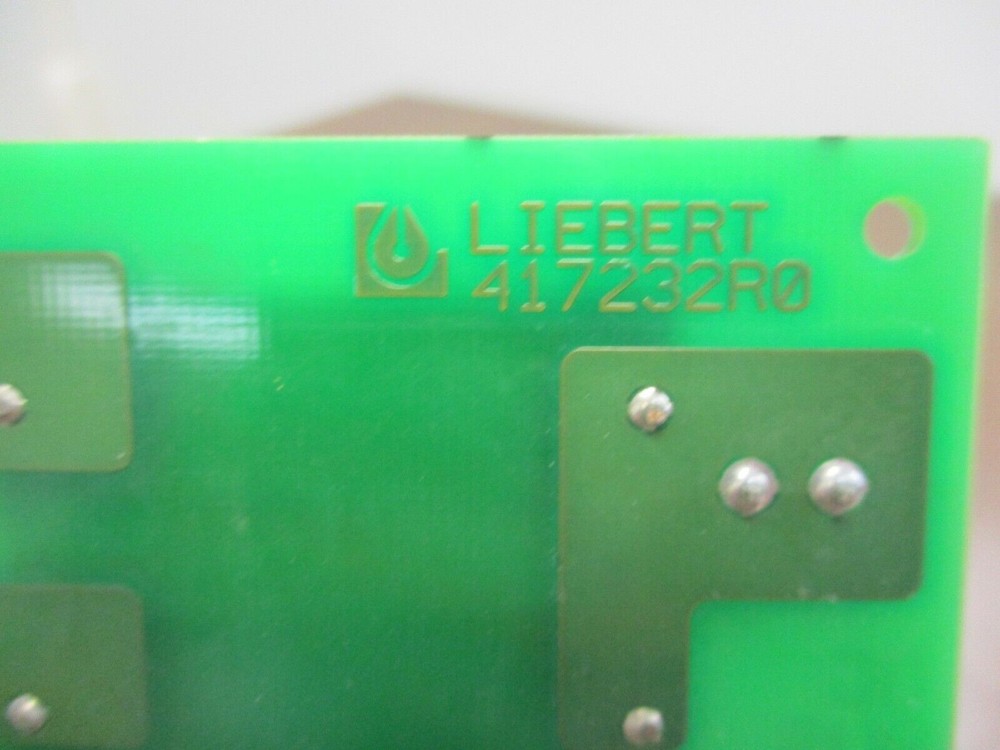 Liebert Emerson Network Power Rectifier Snubber Module 417231G1 Rev. 00 Used
