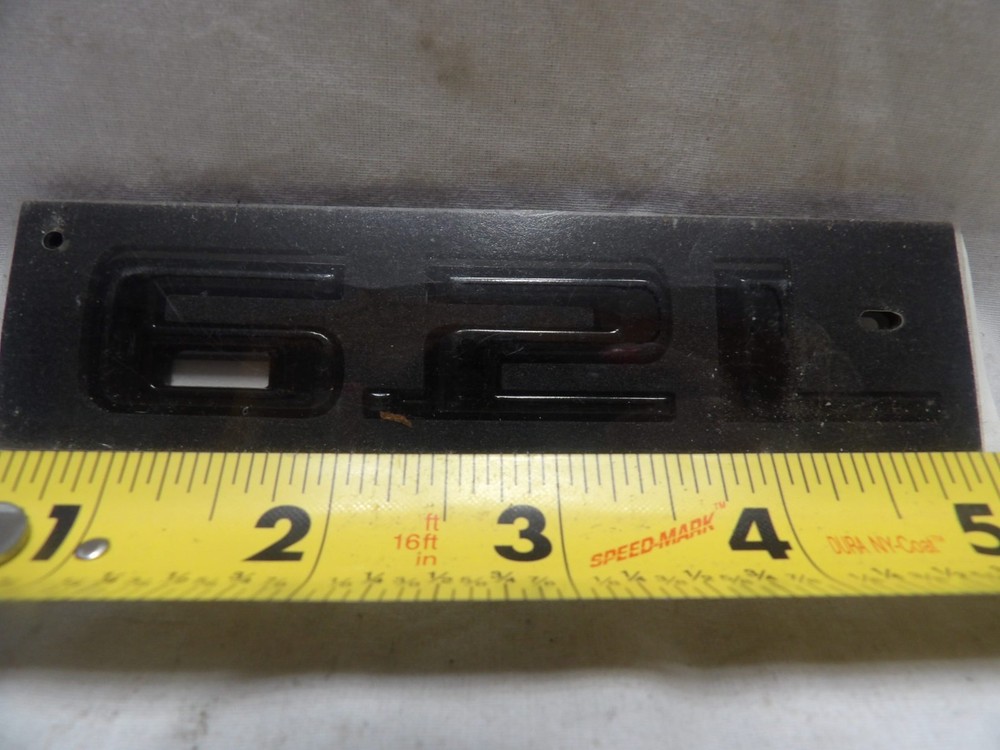 6.2L Emblem