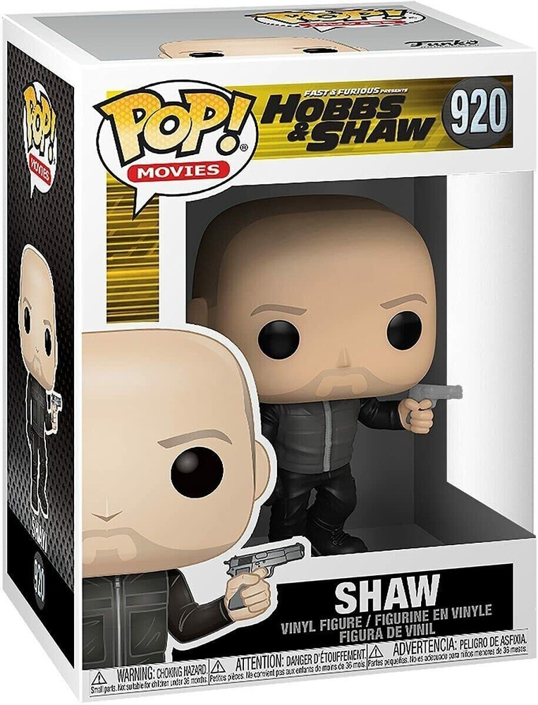 Funko Pop Fast & Furious - Hobbs & Shaw - Deckard Shaw Figure w/ Protector