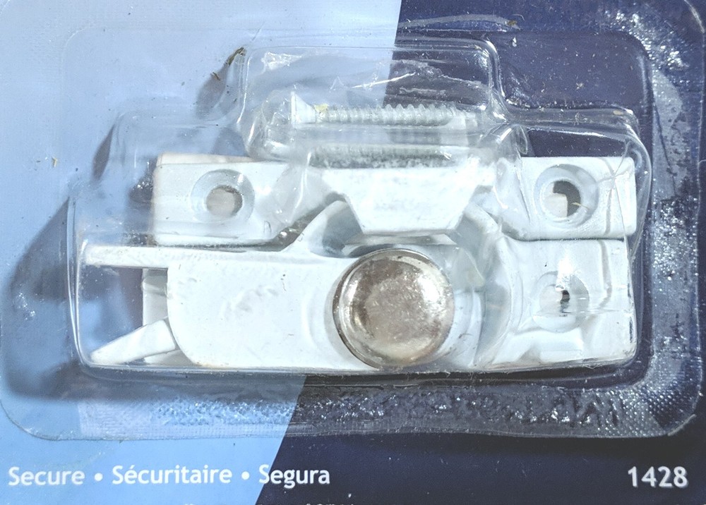 First Watch Security Safety Sash Lock Window Latch White #1428