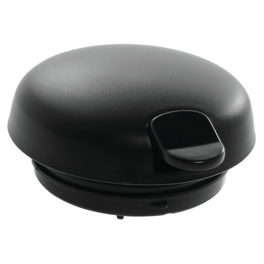 Service Ideas FVPLOR Black Push Button Lid with Orange Trigger