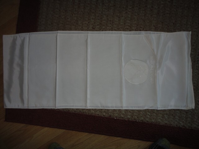 ARMY AIR FORCES EMBROIDERED SILK NECK SCARF