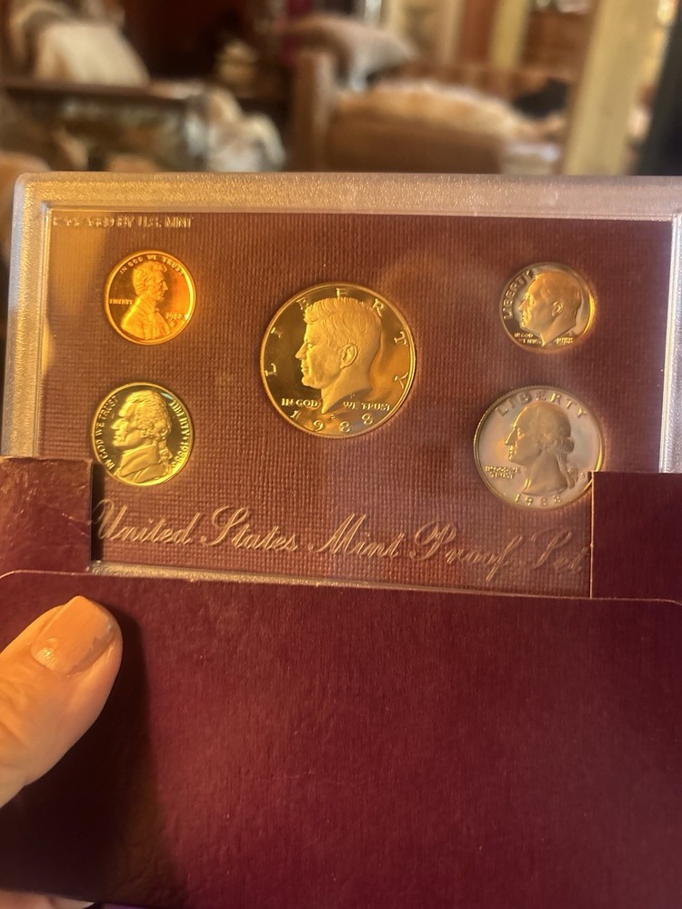 Assorted US Proof Coins Various years Non Circulated