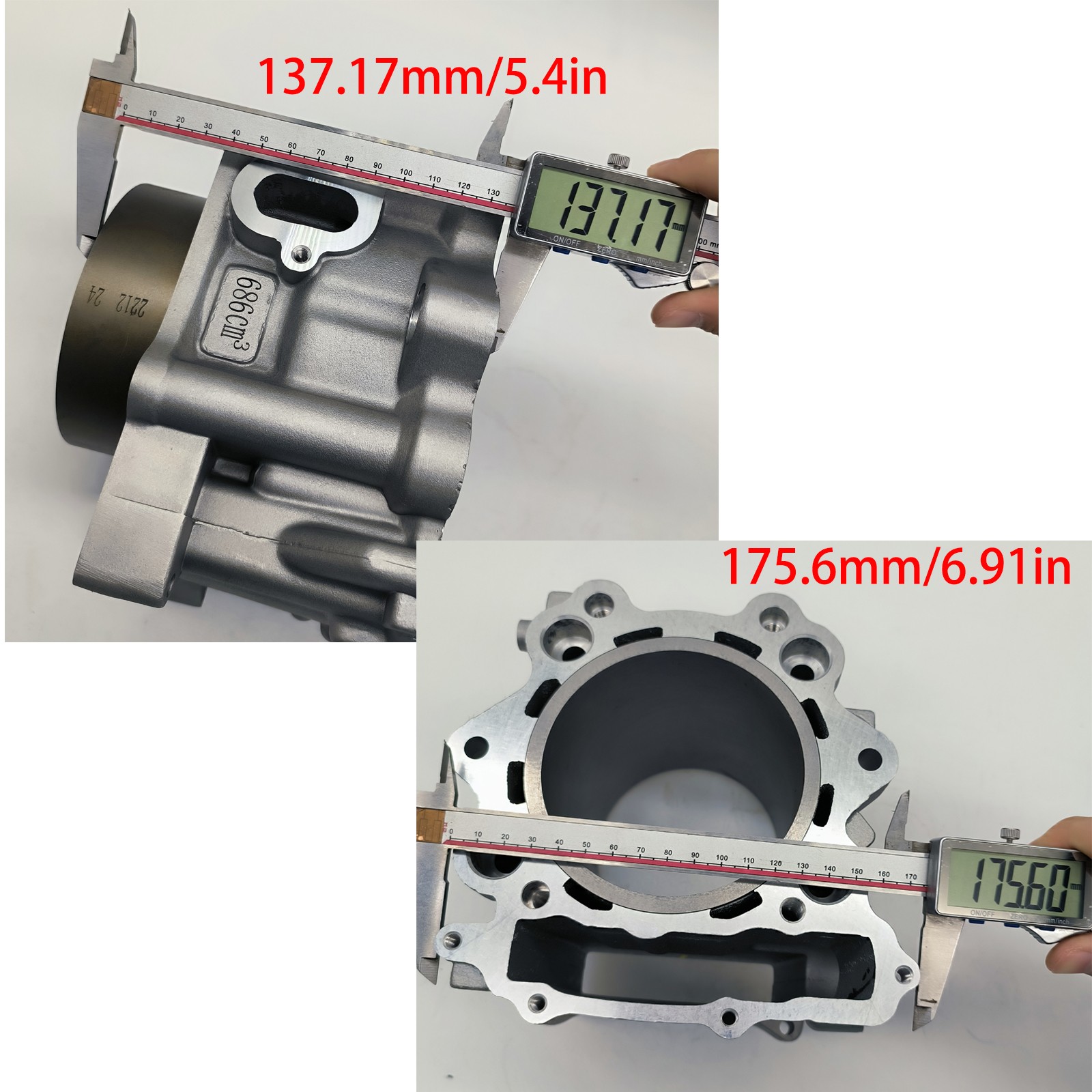 5KM-11101-01-00 Cylinder Head Assembly Gasket Kit For Yamaha Grizzly 660 Rhino