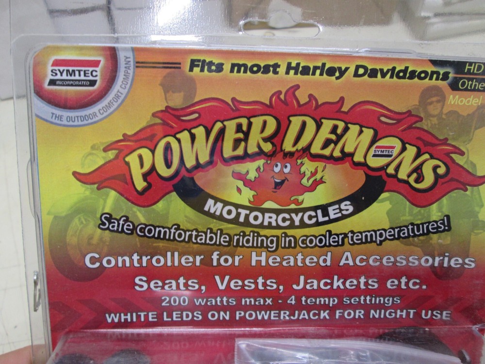 SYMTEC POWER DEMON CHROME 1" / CONTROLLER FOR HEATED CLOTHING + ACCESSORIES