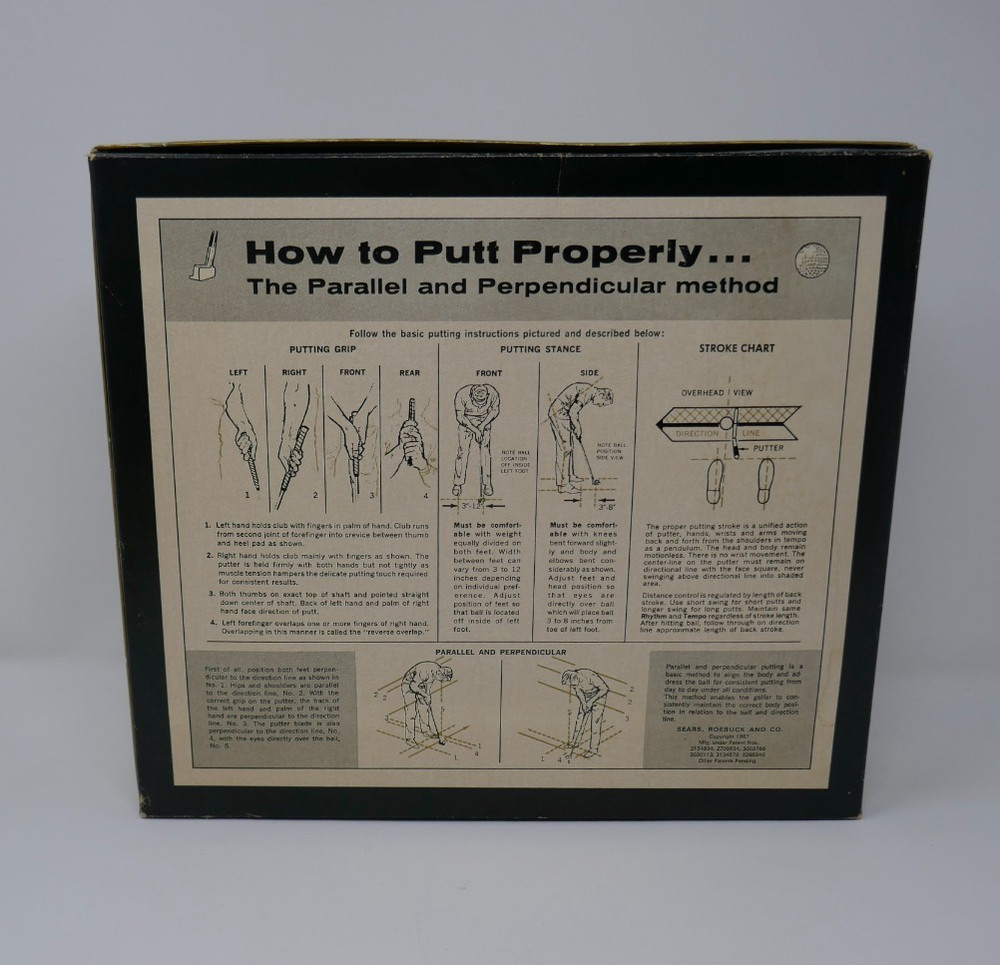 Sears 1967 Electric Putt Return Set