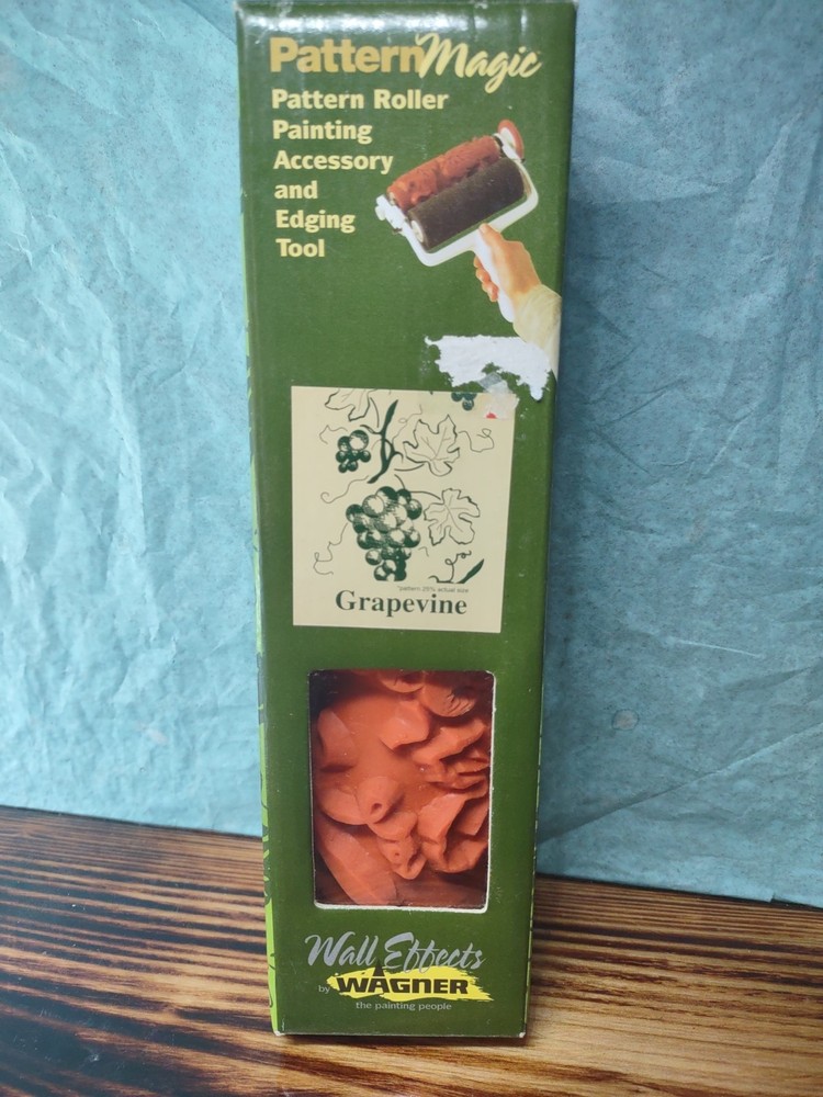 Wagner Wall Effects Pattern Magic Paint Roller 1999 Grapevine NOS Sealed