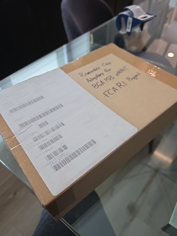 NEW Removable Chip Adapter for BGA153 EMMC (2pack)