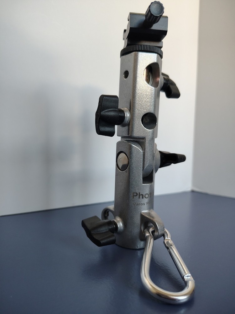 Phottix Varos Pro BG , Double Ball Joint adapter, Elbow Hinge.