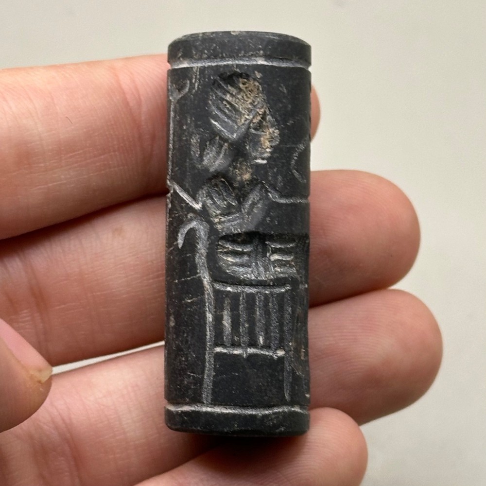 Ancient Near Eastern Stone Intaglio Bead