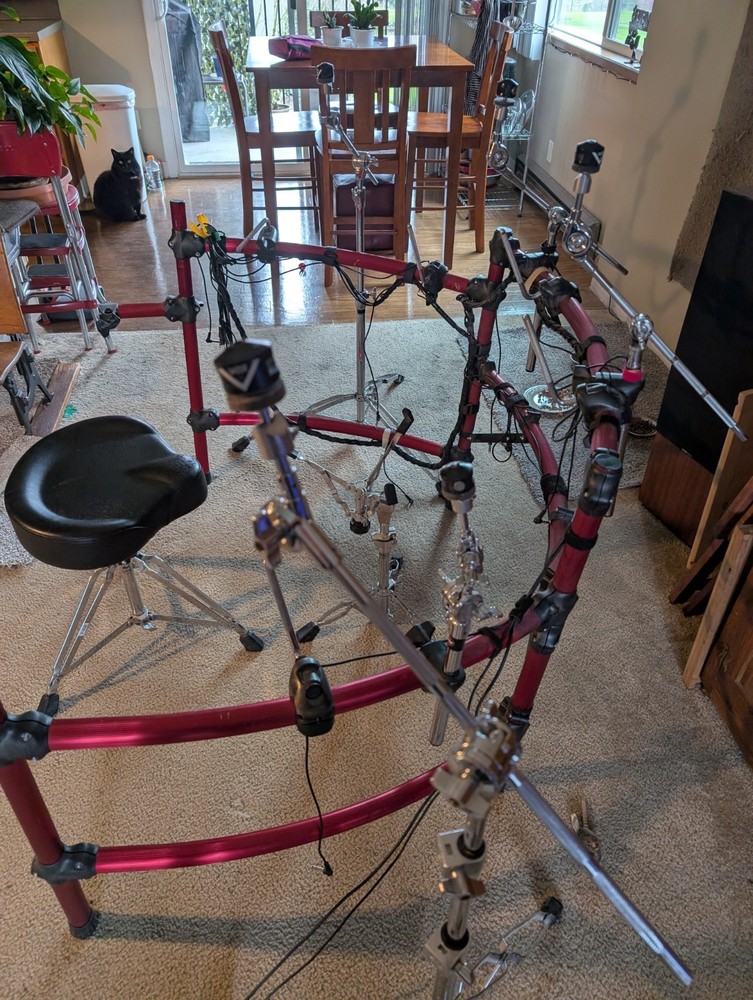 TD-10 v drums- drum set w/ extra pieces