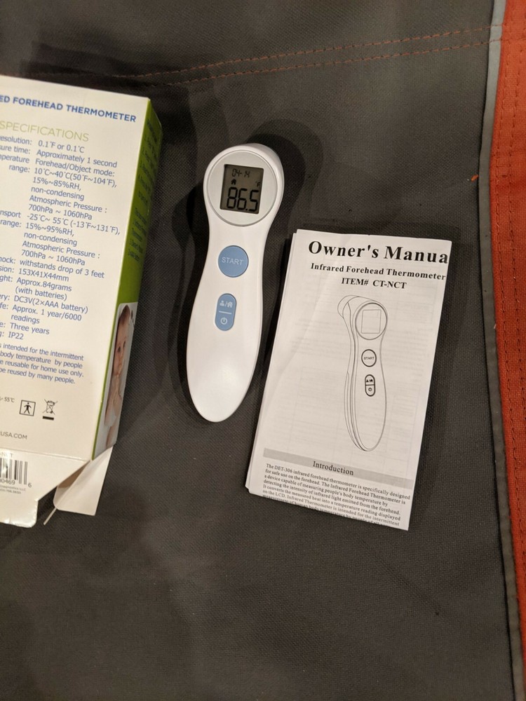 CARETOUCH INFRARED FOREHEAD THERMOMETER