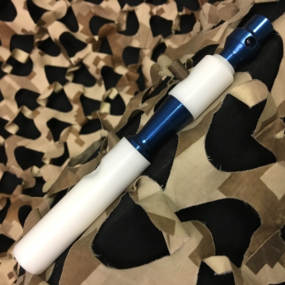 NEW Shocktech Spyder Supafly Side Cocking Upgrade Bolt - White/Blue