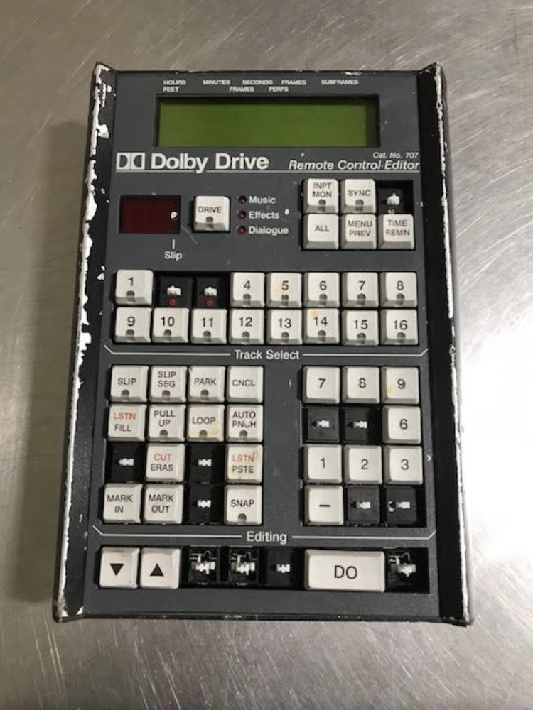 Dolby Drive Remote Control Editor - cat. no. 707