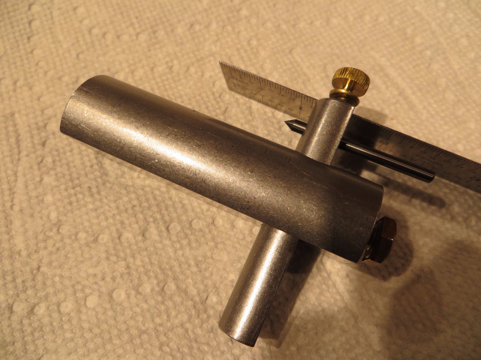 Knife Maker's Edge Line Scriber, Edge Scribe, 2X72 Knife Maker's Center Scribe