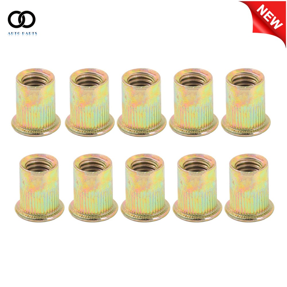 70 Pack Rivet Nuts Tool 14" Hand Riveter with 7PCS interchangeable mandrels