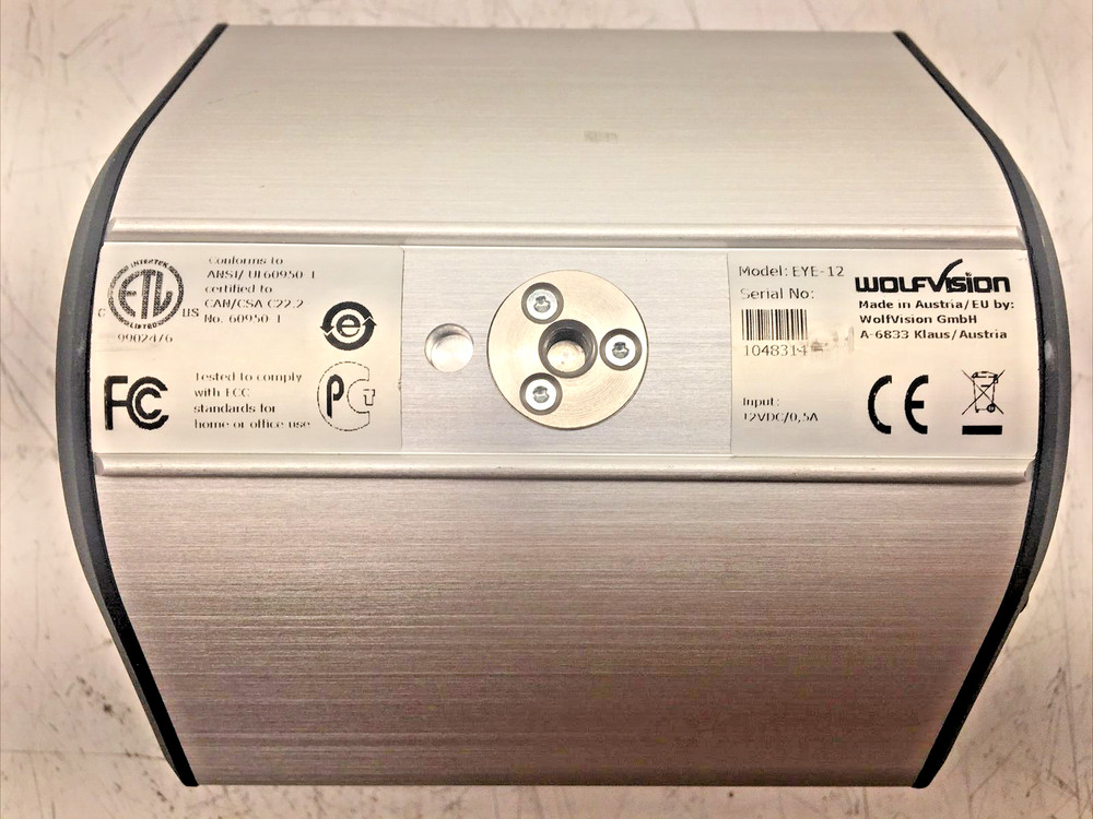 Wolf Vision EYE-12 Advanced Live Image Camera (Wolfvision)
