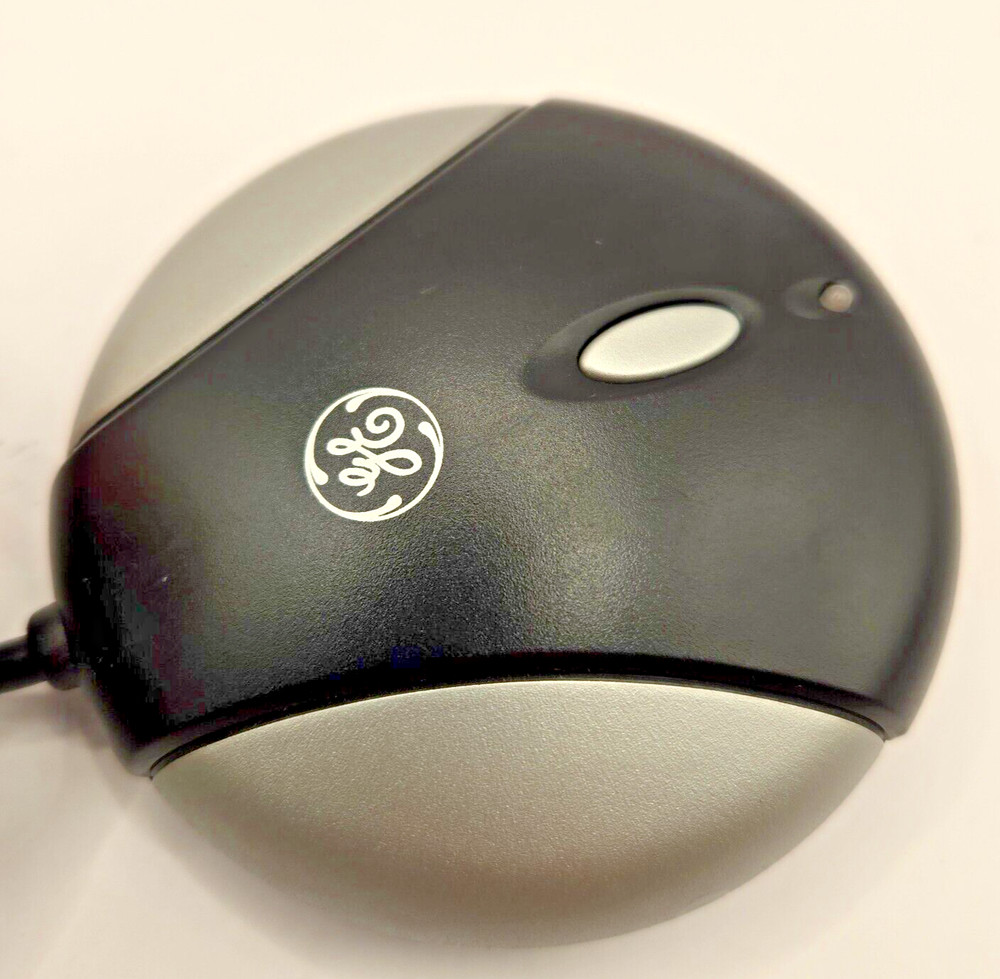 Genuine GE Small Rounded PS 2 Wired Mouse Keyboard IR Receiver Only Clean