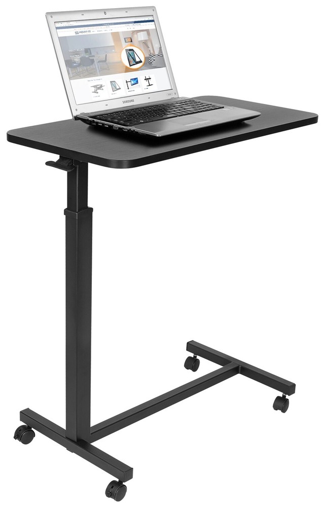 Mount-It! Adjustable Rolling Laptop Desk
