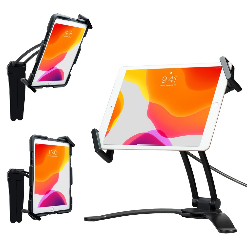 Stand And Wall Mount “ Cta Security 2in1 Multiflex Tablet Stand & Wall Mount Wit