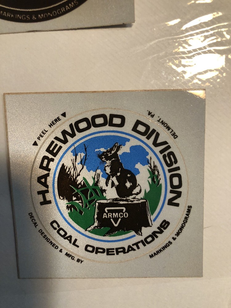 coal mining stickers nice older  Coal Company