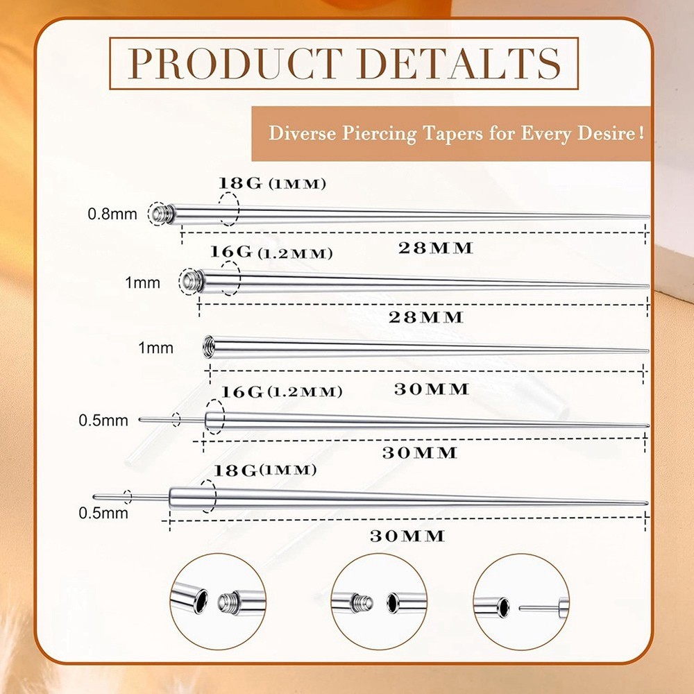 Piercing Kit Grabber Tool Earrings Applicator S9Y81345
