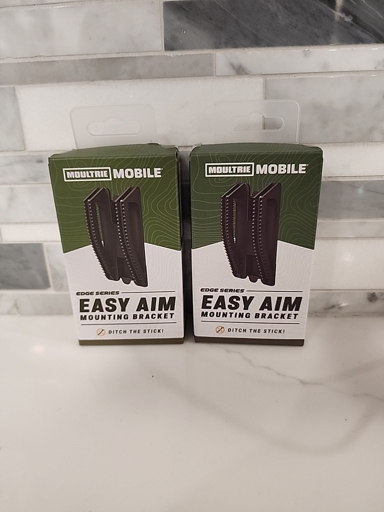 2- Moultrie Mobile EDGE Series Cellular Trail Camera Easy Aim Mount - NEW NIB