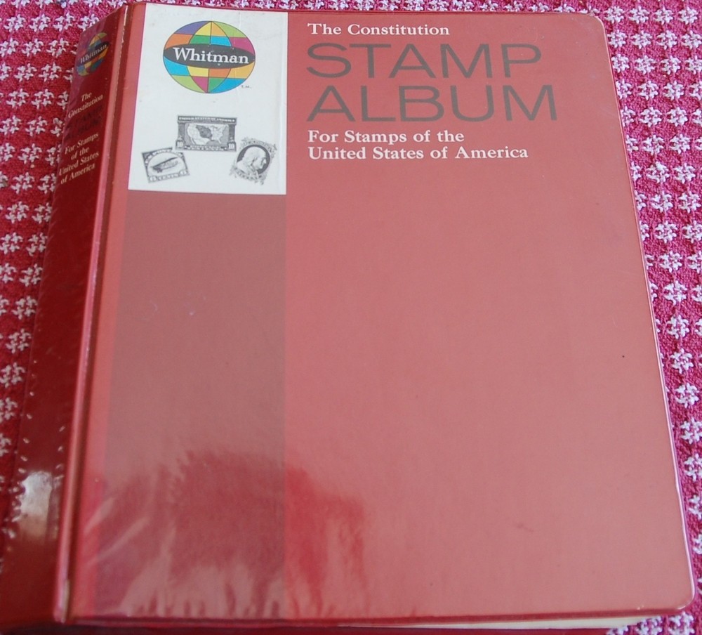 Vintage - Whitman United States of America Stamps Album - 1847-1966-collector