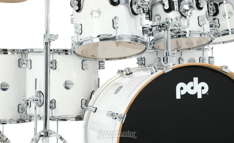 PDP Concept Maple 7-piece Shell Pack - Pearlescent White