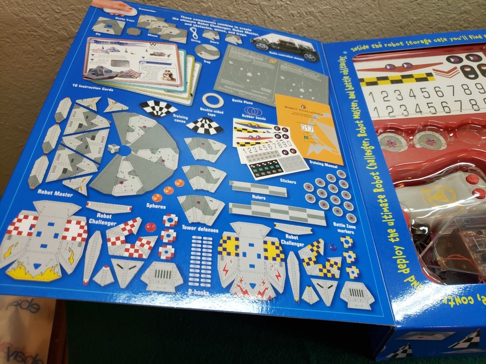 Robot Challenge Kit by David Eckold New Electronic Build Create 2002 DK Children