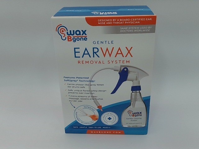 WaxBgone Ear Wax Removal Kit With Gentle SoftSpray Technology
