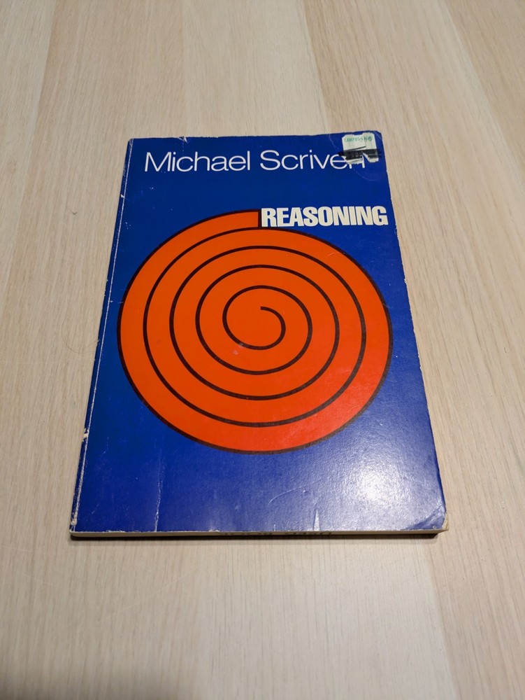 Reasoning Scriven, Michael paperback