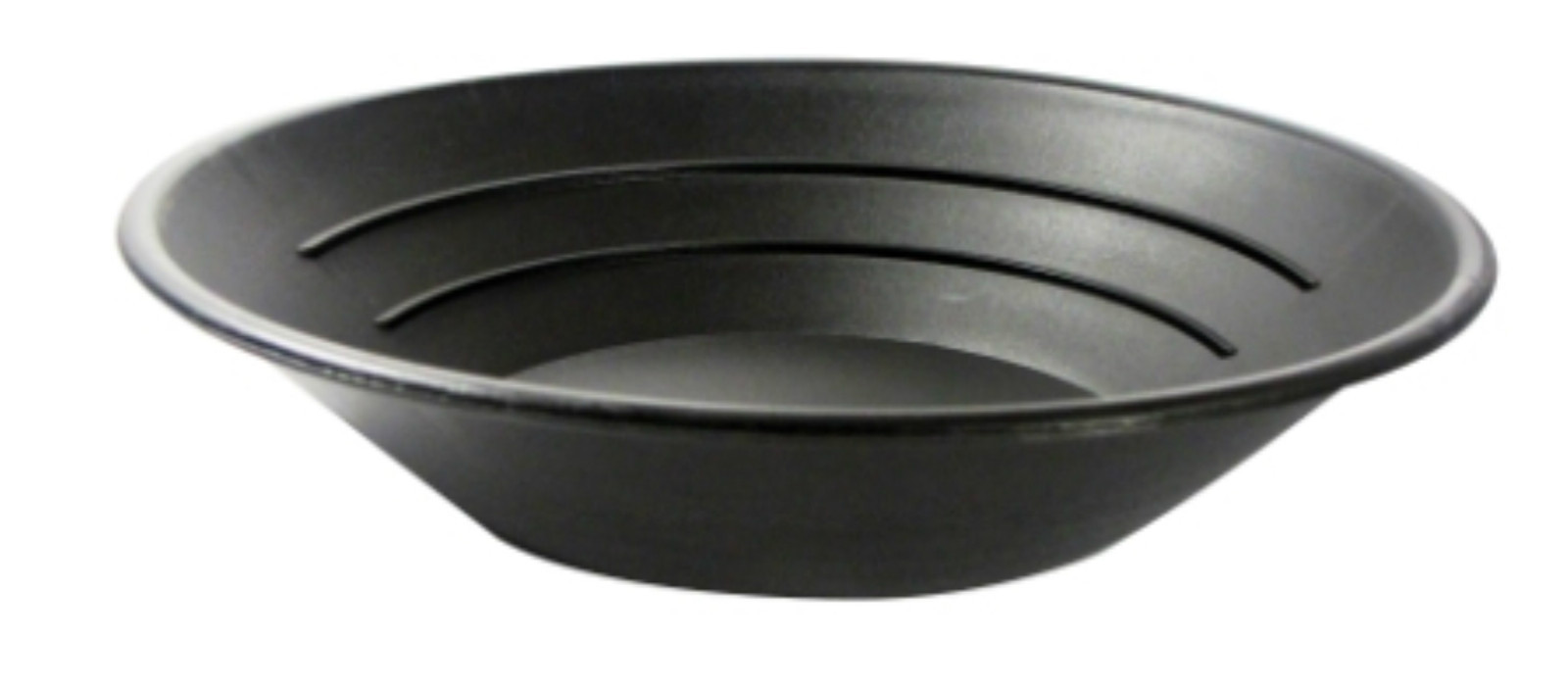10"  BLACK PANNING GOLD PAN